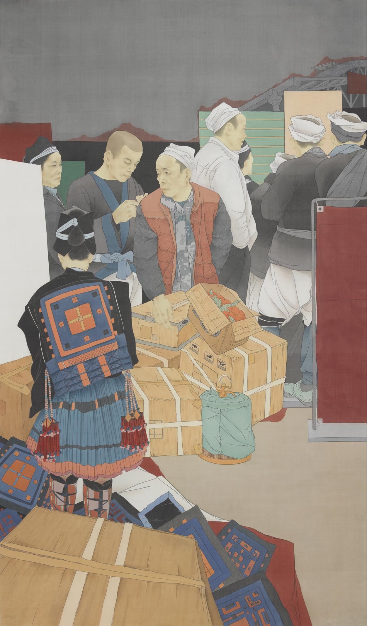 决胜全面小康决战脱贫攻坚2020广西艺术作品展览中国画学院漓江画派
